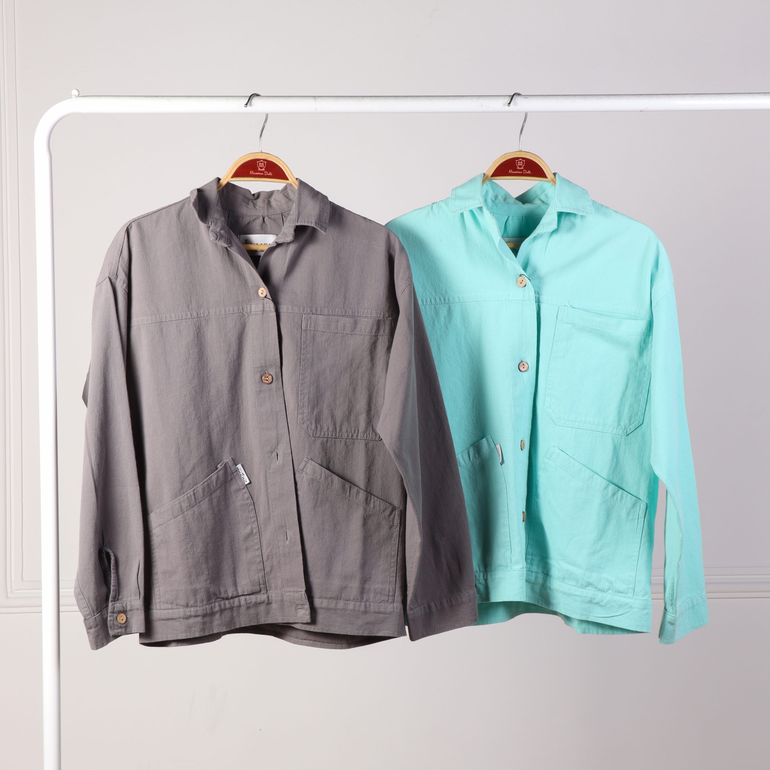 کت کتان طرح جیب کج