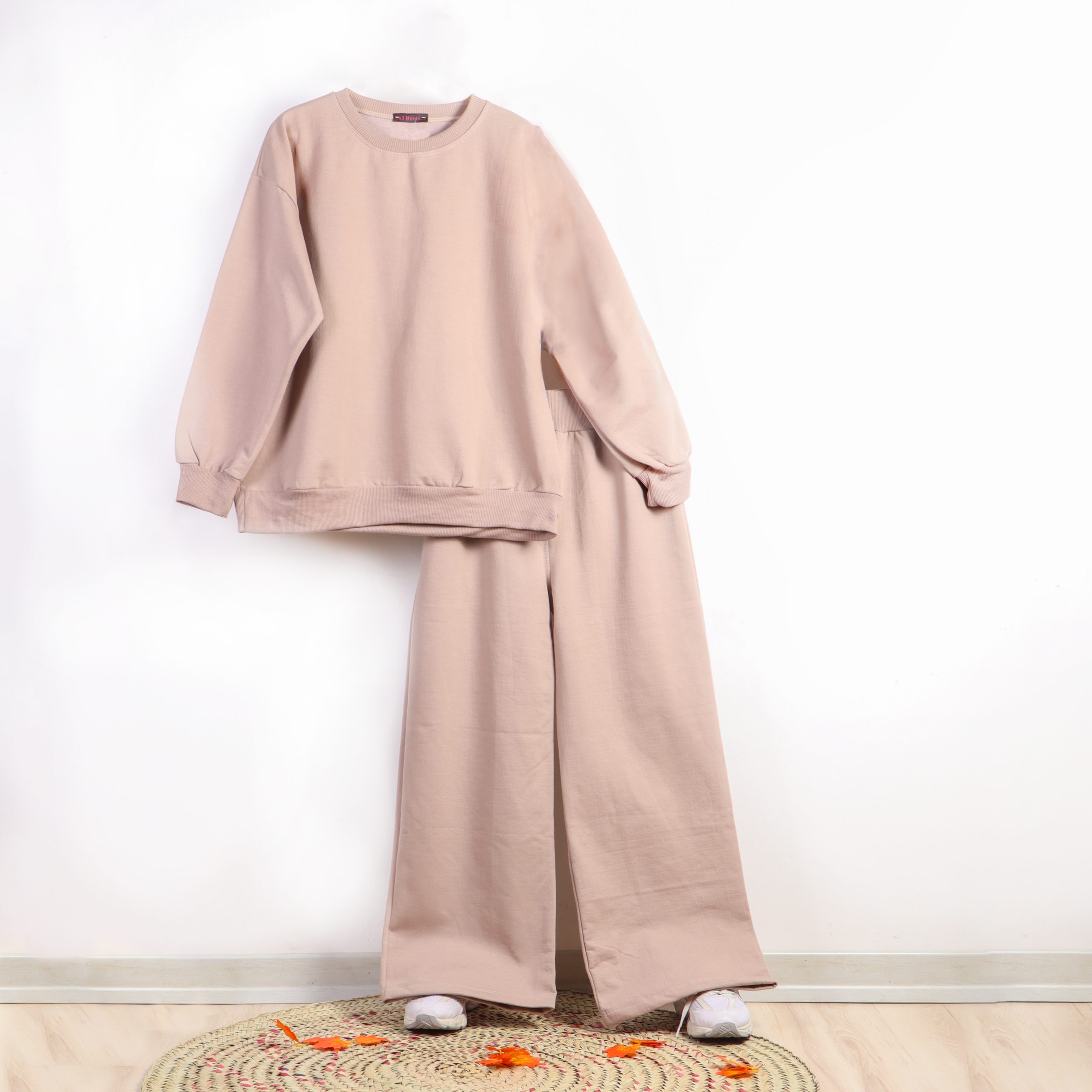 ست دو تیکه دورس و شلوار زنانه ساده