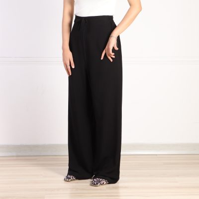 شلوار پارچه ای تک رنگ آوا